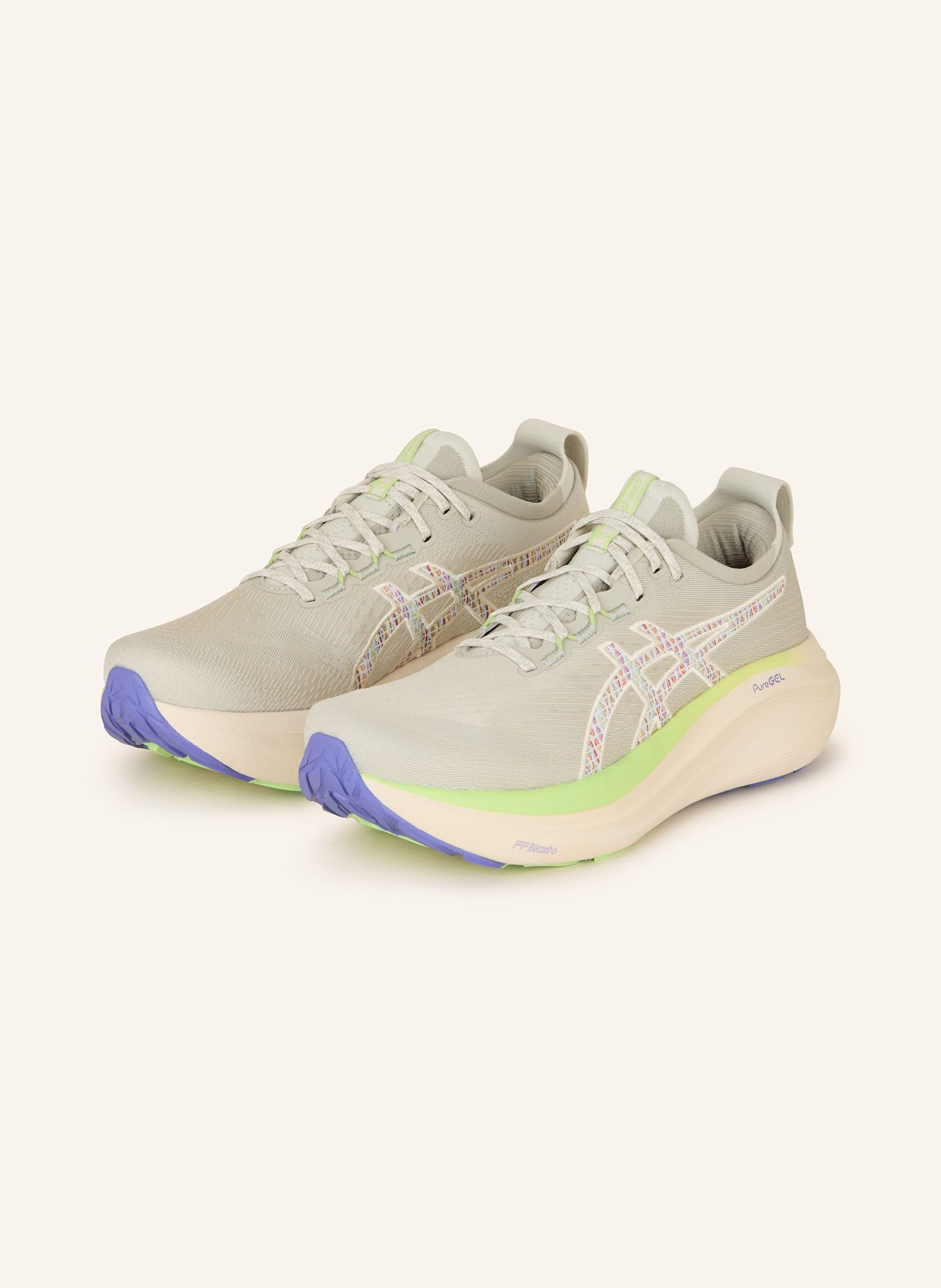 

Кроссовки гель-нимбус 27 Asics, мультиколор
