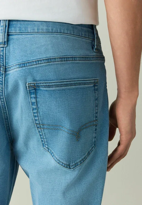 Джинсы Next, Motion flex jeans slim fit straight leg, голубой — фото 4