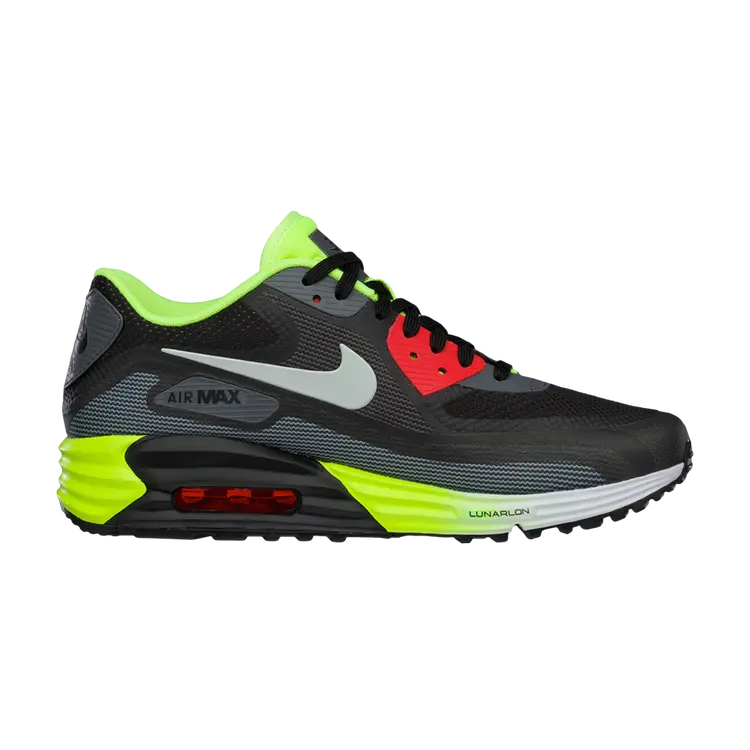 

Кроссовки Nike Air Max Lunar 90 C3.0 'Black Volt', черный