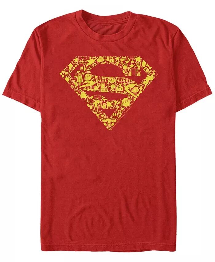 

Футболка с коротким рукавом с логотипом DC Men's Superman Icon Filled Fifth Sun