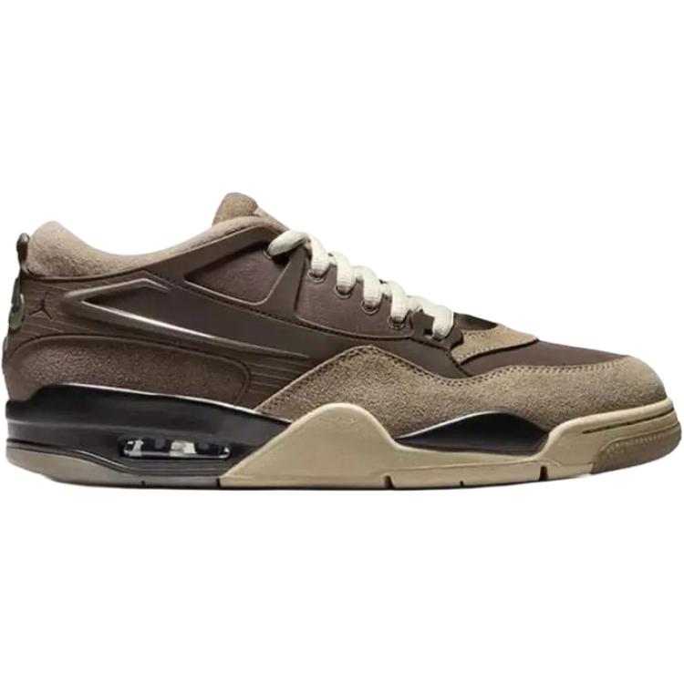 Jordan Air 4 Low top детские баскетбольные кроссовки brown unisex — фото 3