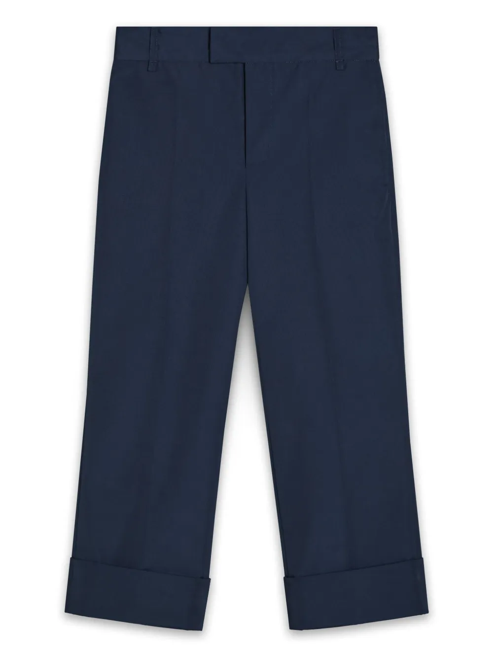 

Брюки со складками Thom Browne Kids, синий