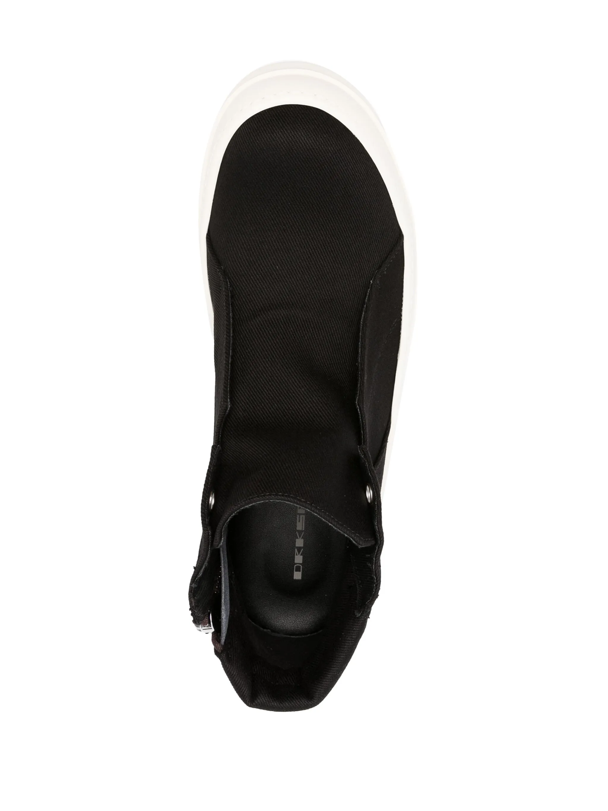 Кроссовки Dunk без шнуровки Rick Owens Drkshdw, черный — фото 4