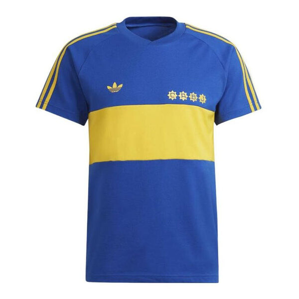 

Футболка adidas originals Colorblock Back Alphabet Printing Short Sleeve Blue, мультиколор