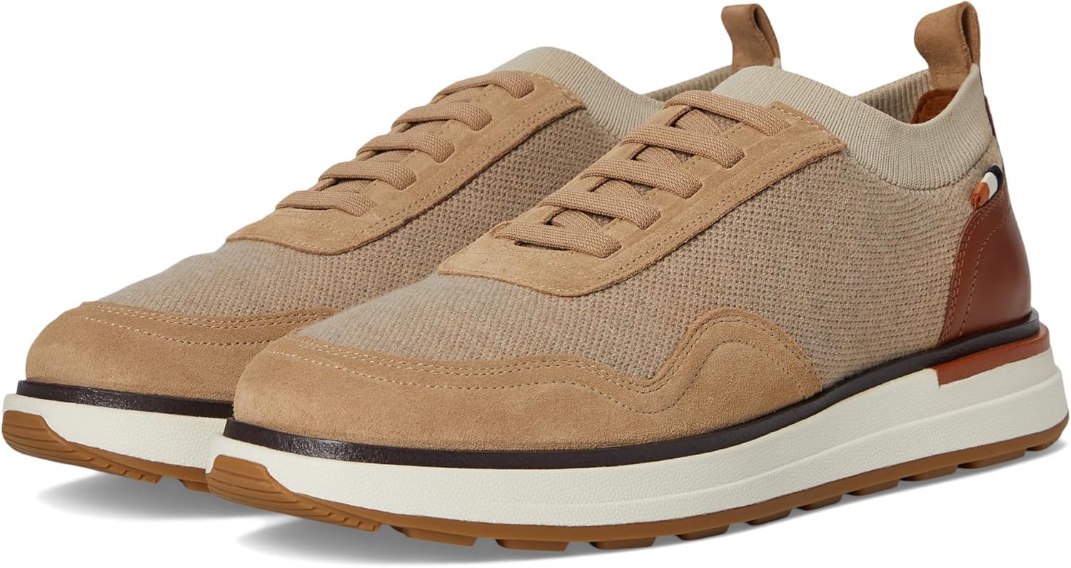 

Мужские слипоны-кроссовки Allen Edmonds Easton, Bone Knit Wool & Leather