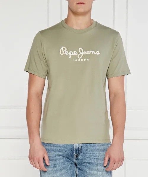 

Футболка Regular fit Pepe Jeans London, зеленый