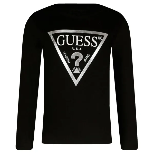 

Блузка стандартного кроя Guess, черный