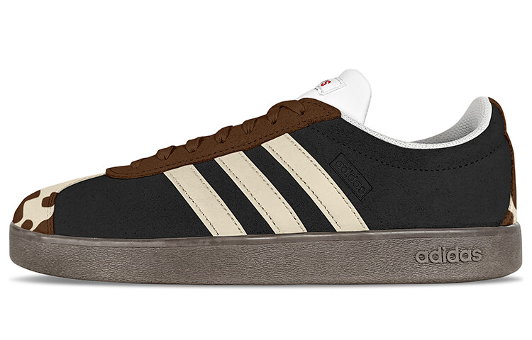 

Кроссовки adidas neo Vl Court Skateboarding Shoes Unisex Low-top Brown, черный