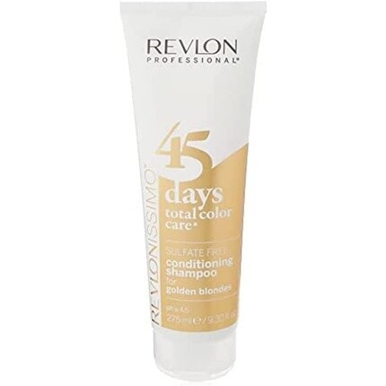 

Профессиональный шампунь и кондиционер Revlonissimo 45 Days Golden Blonde 2-в-1, 275 мл