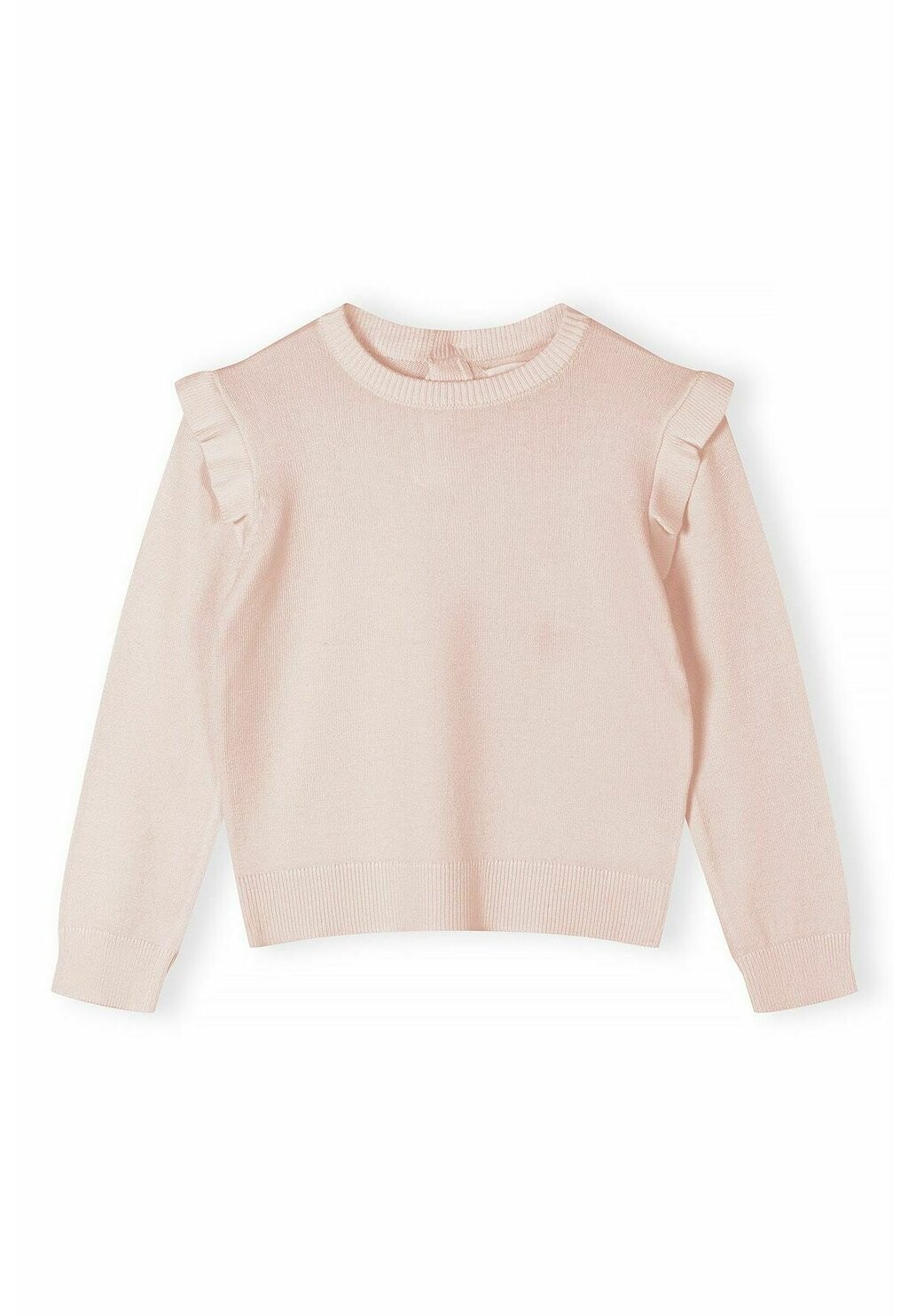 

Вязаный свитер FRILL SLEEVES MINOTI, цвет light pink