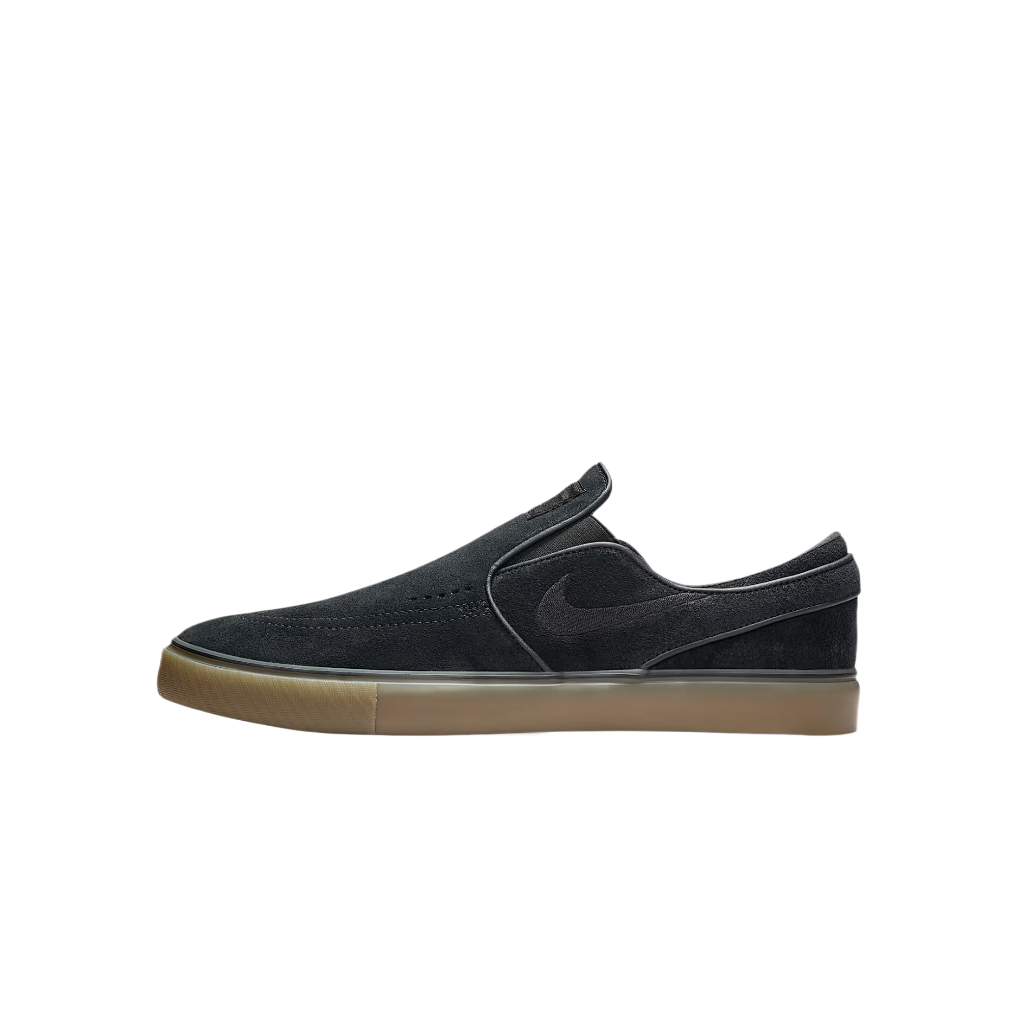 SB Janoski+ слипоны для скейтборда унисекс Nike, Black
