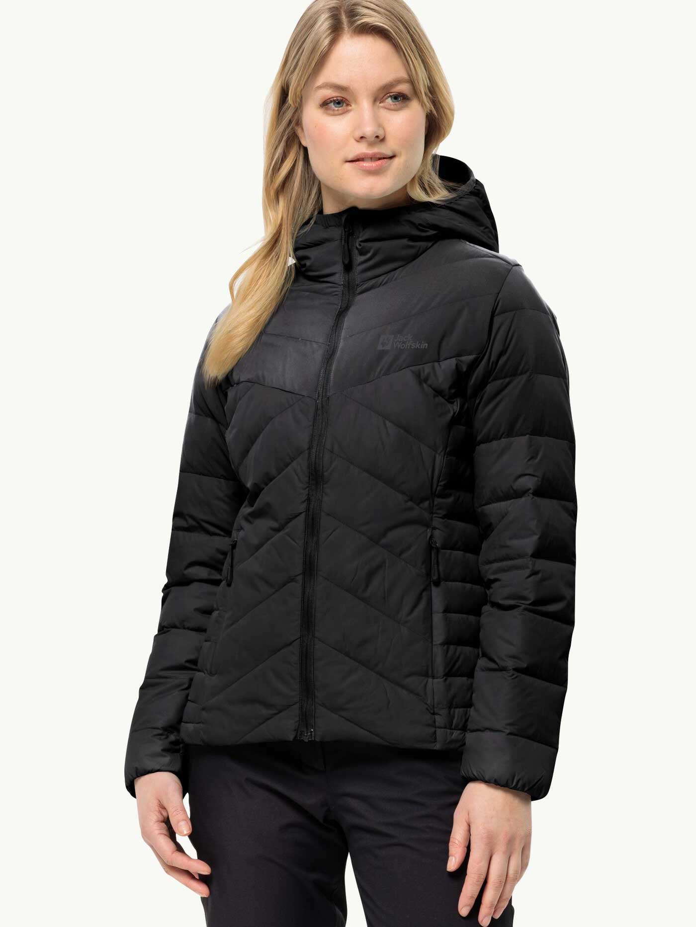 

Куртка Jack Wolfskin TUNDRA DOWN HOODY W, черный