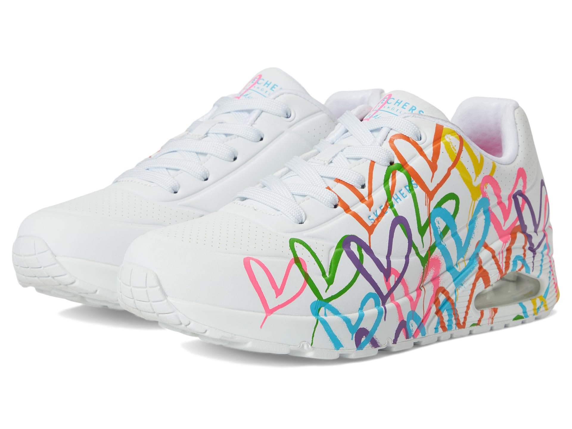 Кроссовки SKECHERS James Goldcrown: Uno - Highlight Love, White Multi