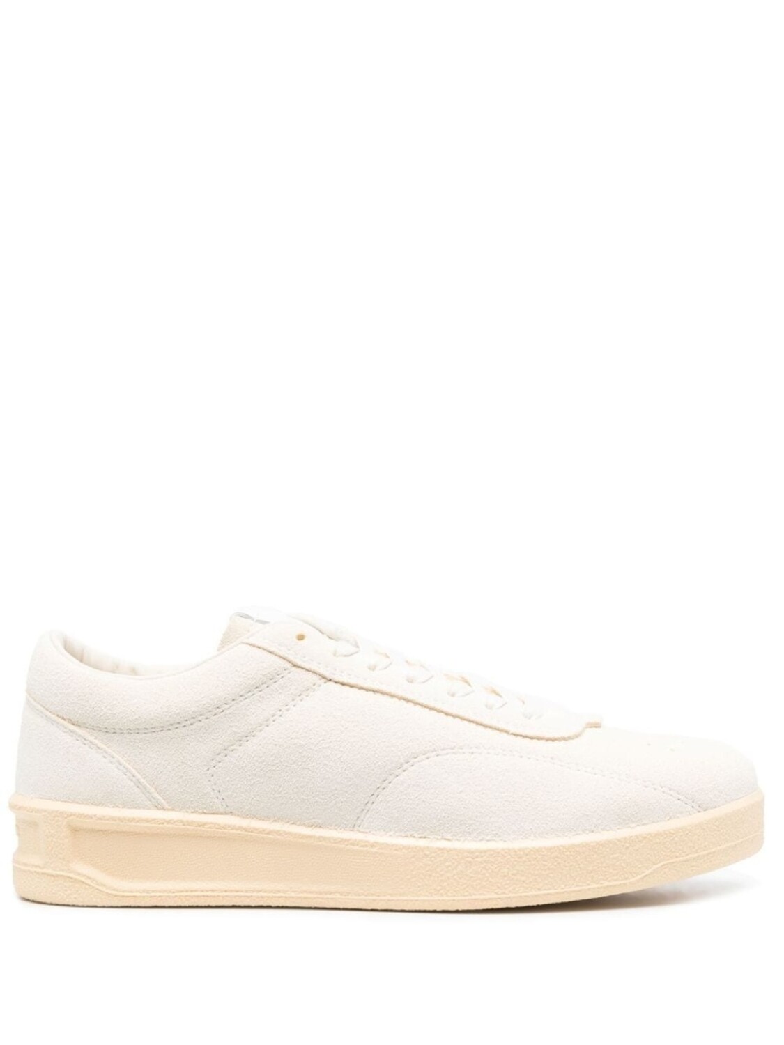 

Кроссовки Jil Sander Lace-up, белый/светло-бежевый