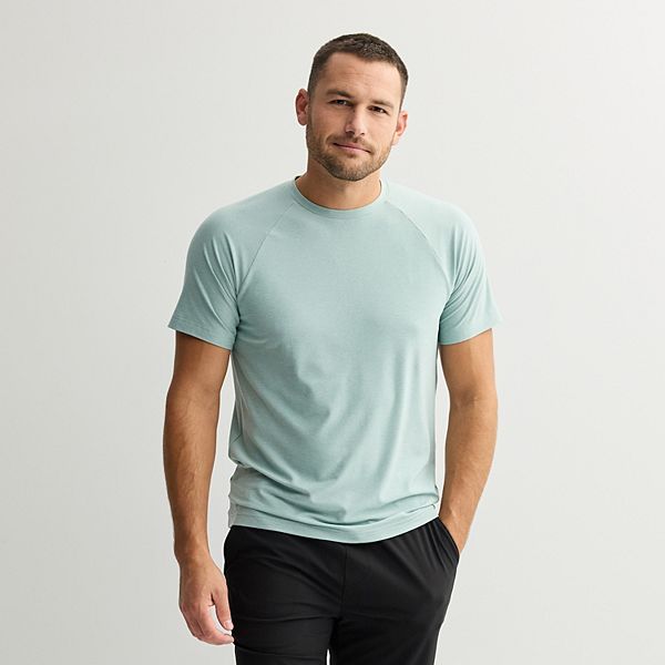 

Мужская футболка с реглан и принтом wander Flx, Zapata Blue