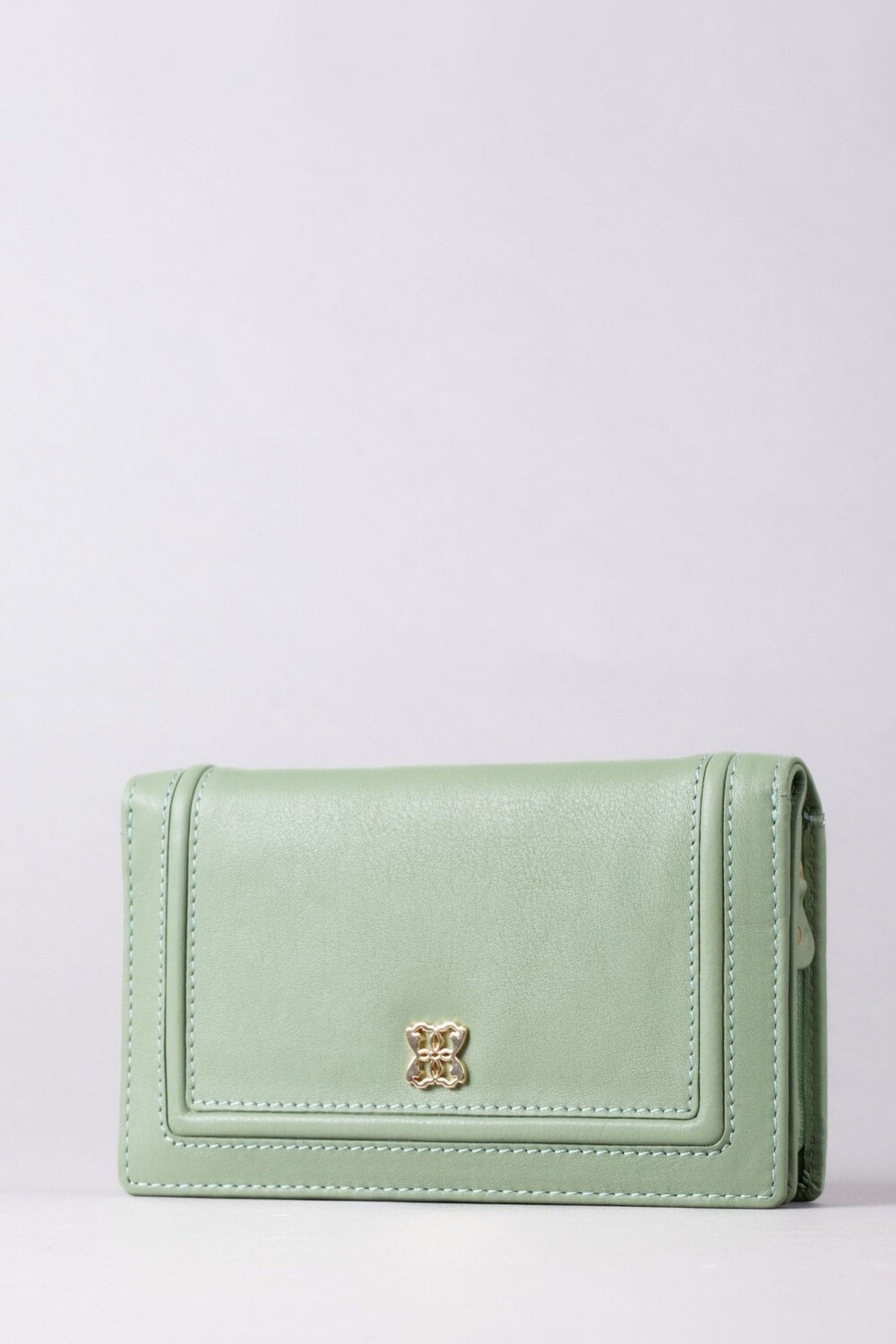 

Кожаный кошелек Icon среднего размера с клапаном Lakeland Leather, зеленый