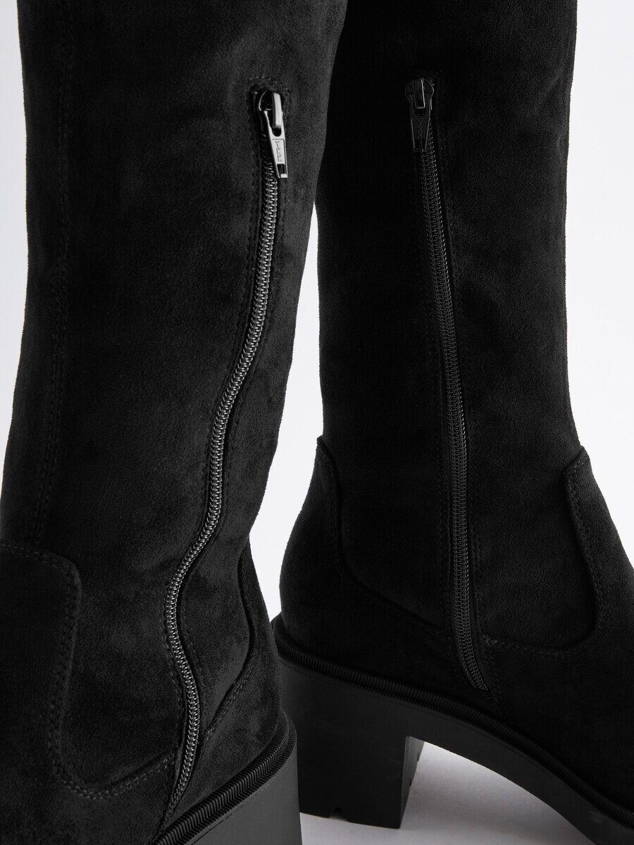 Сапоги выше колена Next Over the Knee Boots, черный — фото 3