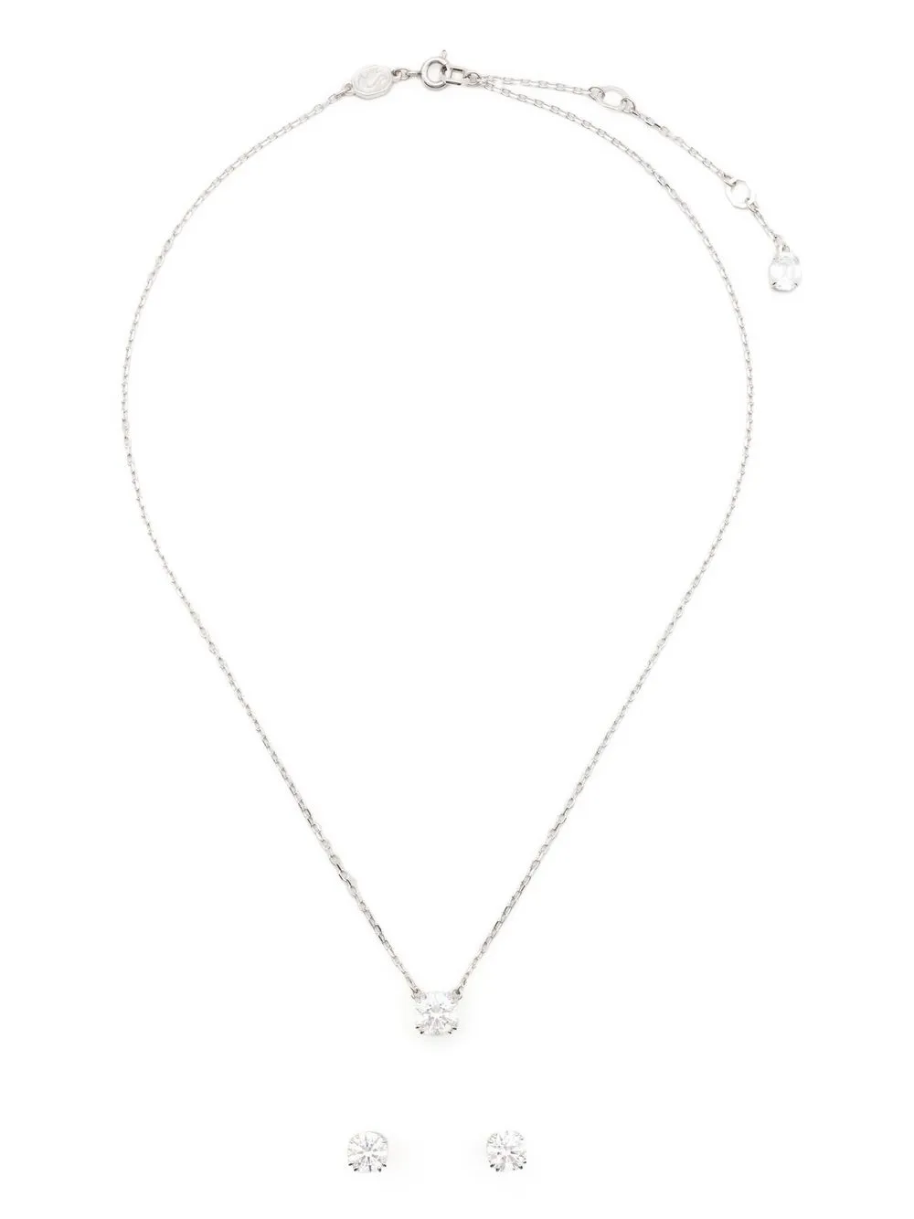 

Серьги Constella Swarovski, серебяный