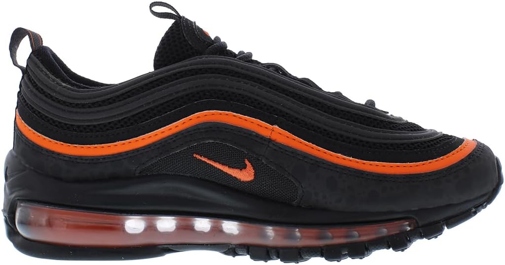 Мужские кроссовки для бега Nike Air Max 97 (GS) Competition, черный/оранжевый — фото 2