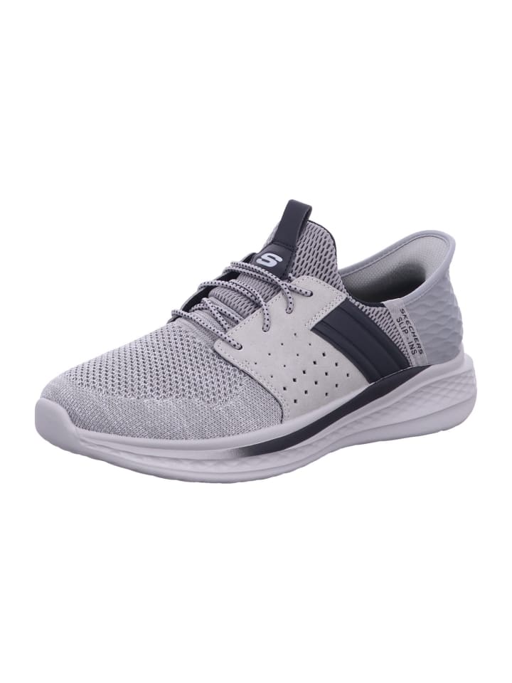 

Туфли на шнуровке Skechers, серый