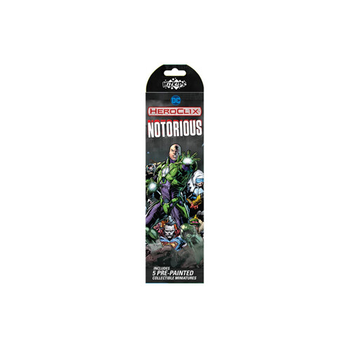 

Фигурки Dc Comics Heroclix Notorious Booster Pack WizKids