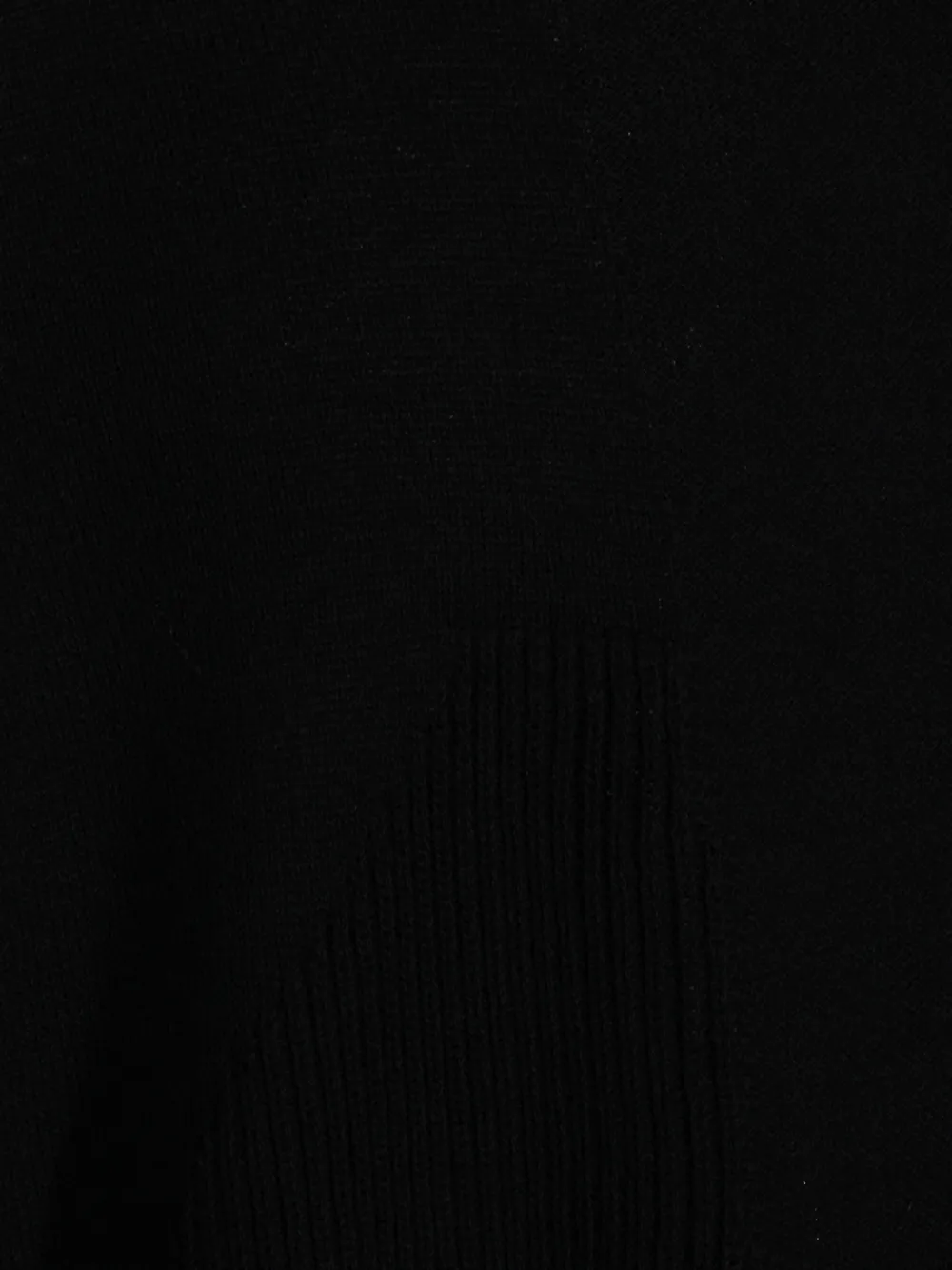 Вязаный джемпер с длинными рукавами Rick Owens, черный — фото 4