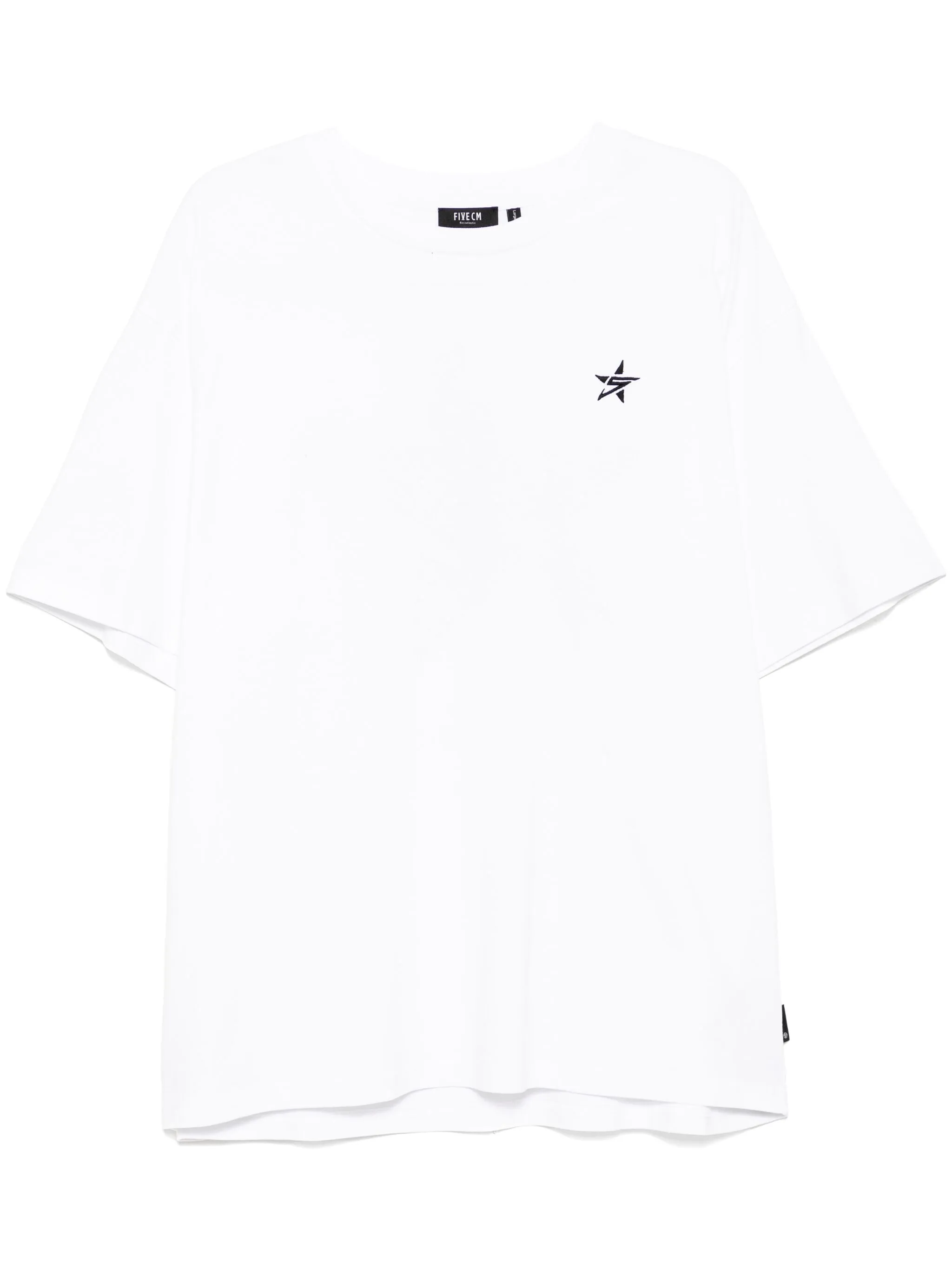 

Футболка с вышитым логотипом Five Cm, белый