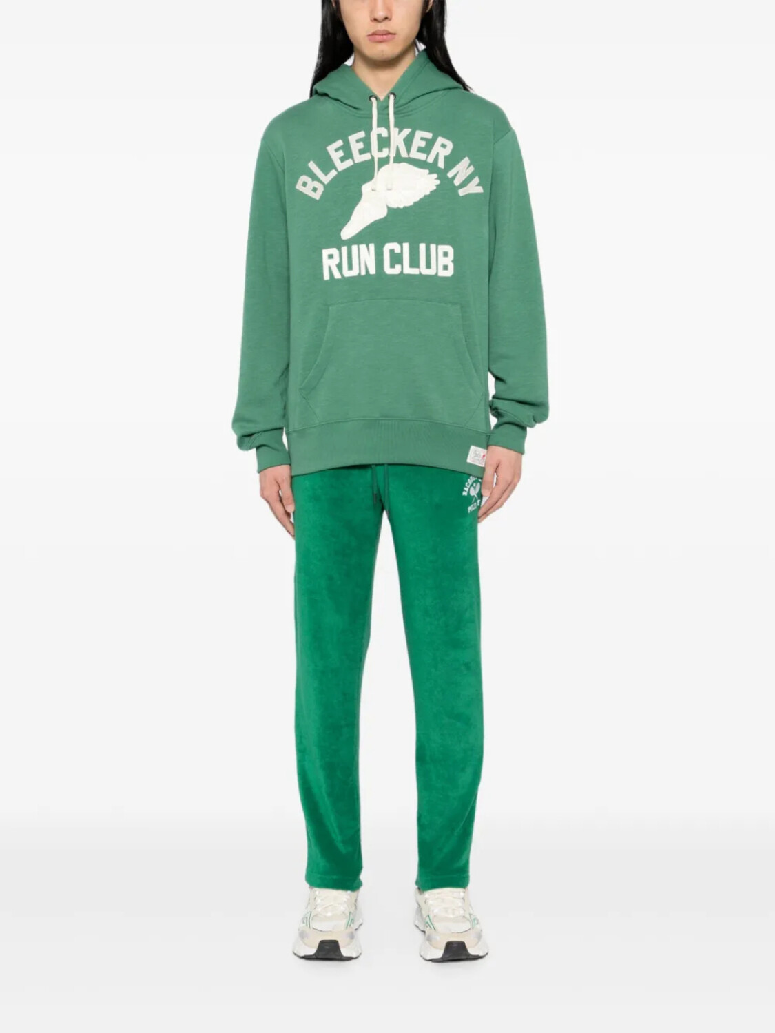 Polo Ralph Lauren спортивные брюки с вышивкой, зеленый — фото 2