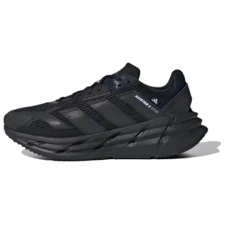 Adidas ADISTAR 3 Abrasion Resistant низкие кроссовки для бега мужские Black