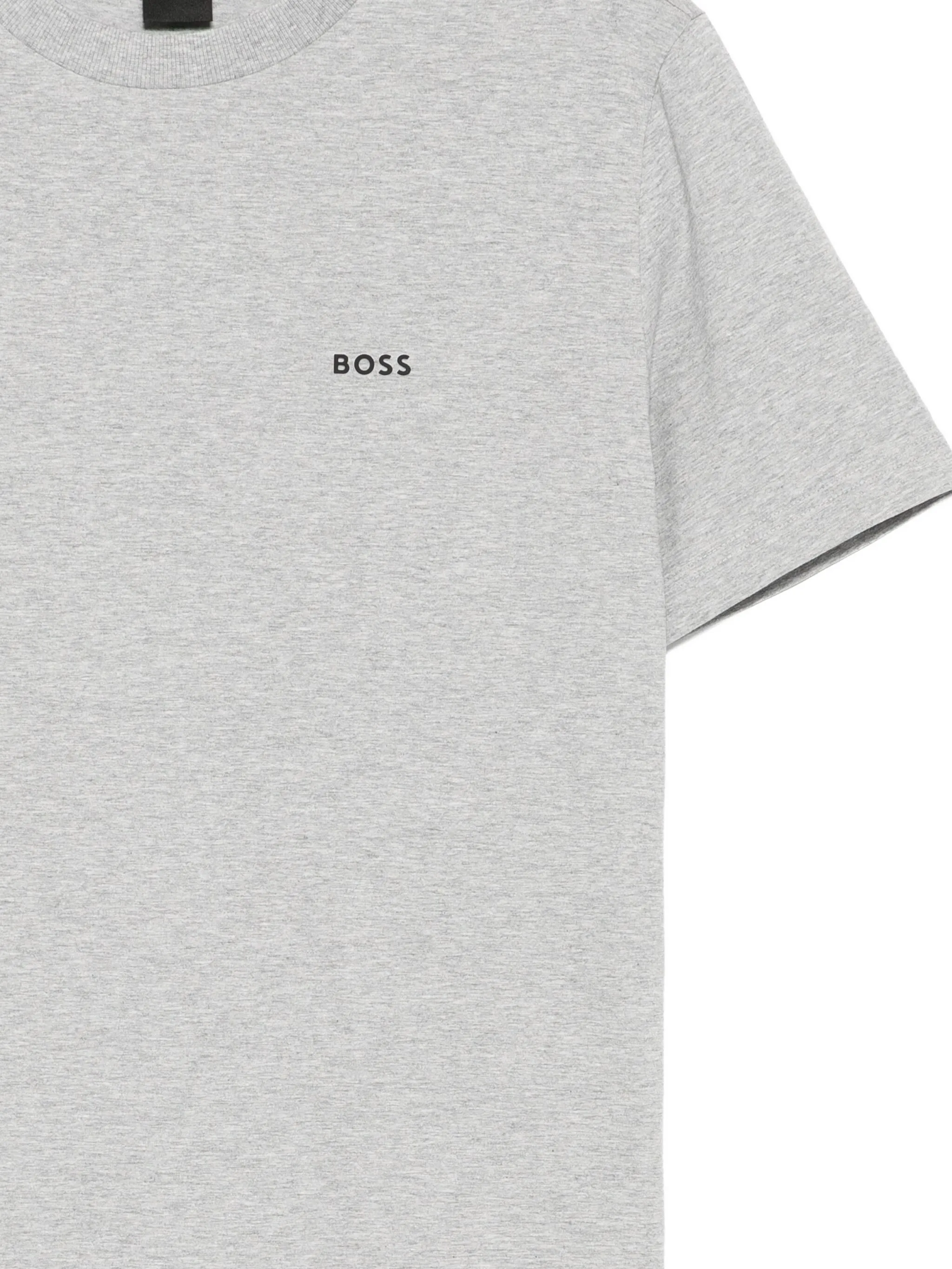 Футболка с логотипом Boss, серый — фото 3