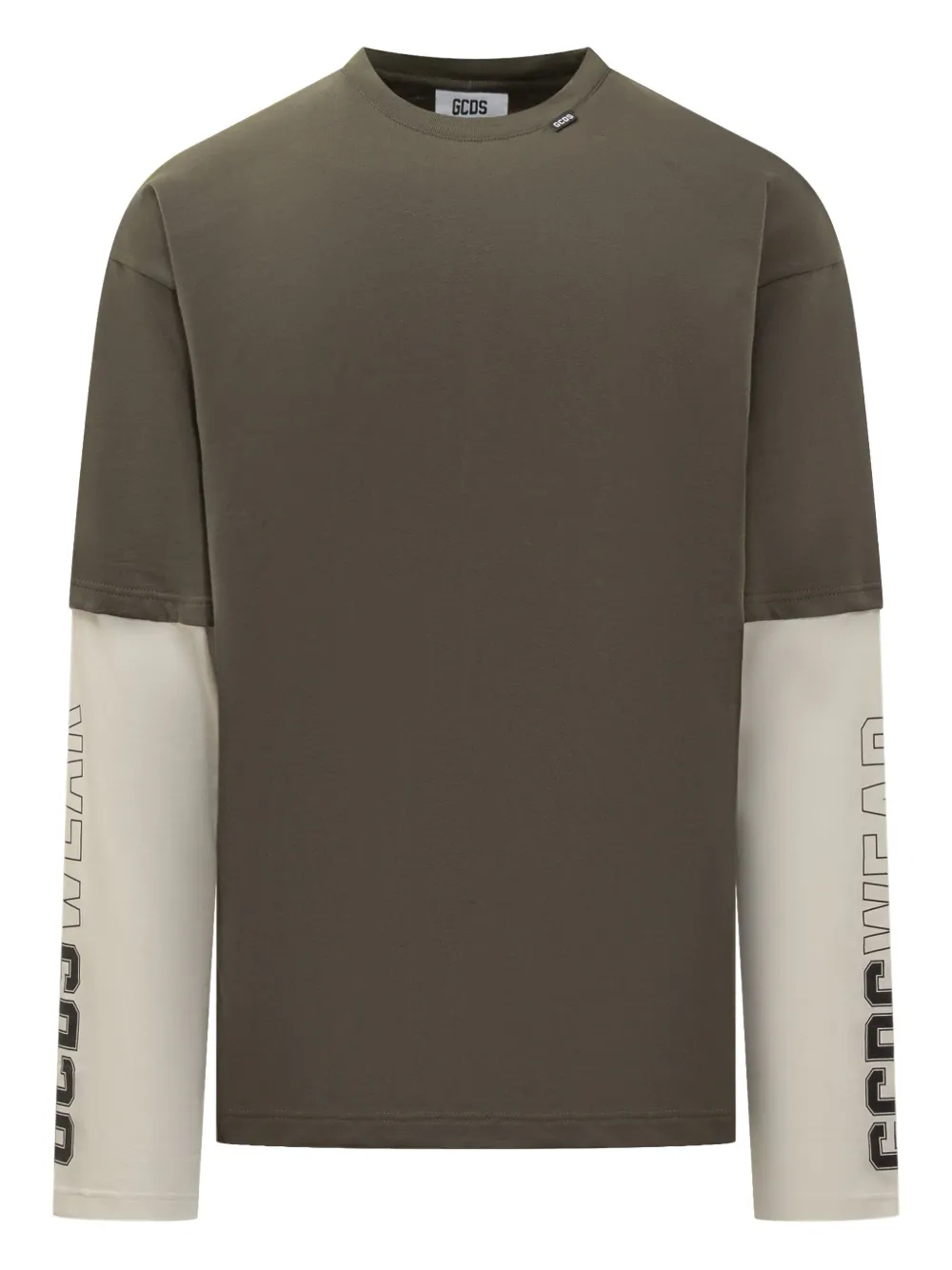 

Многослойная футболка с длинными рукавами Gcds, зеленый