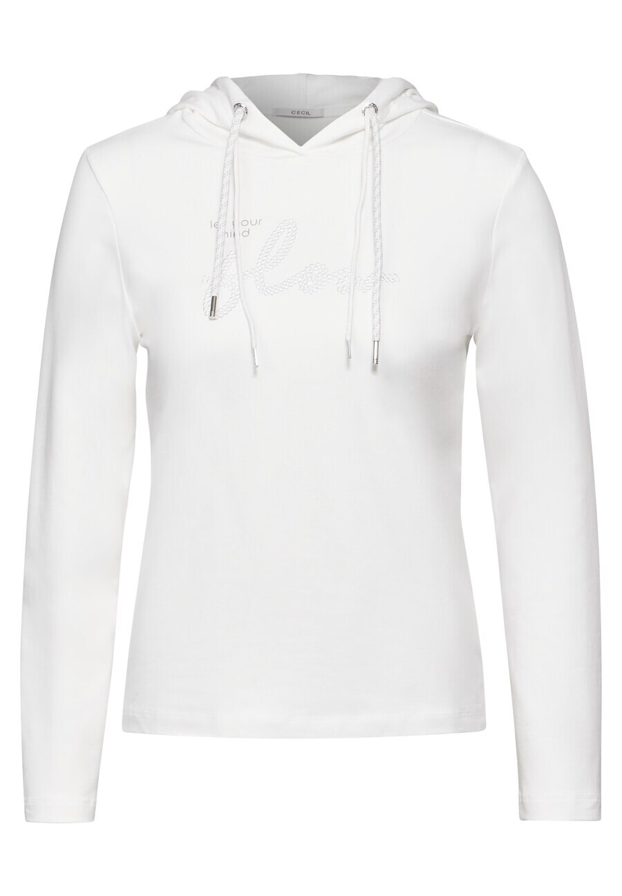 

Толстовка с капюшоном CECIL Sweatshirt, белый
