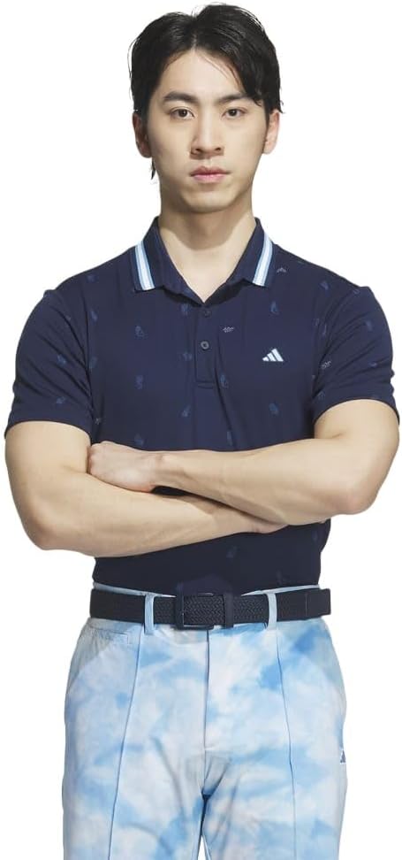 Футболка PLAYGREEN Monogram Dry Adidas, темно-синий — фото 4