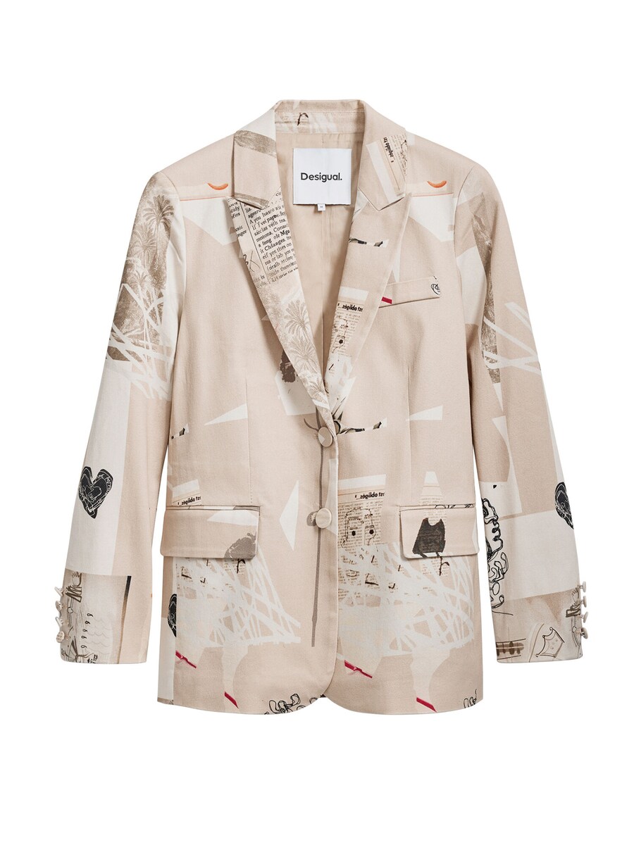

Блейзер Desigual Mr. Christian, цвет Cappuccino