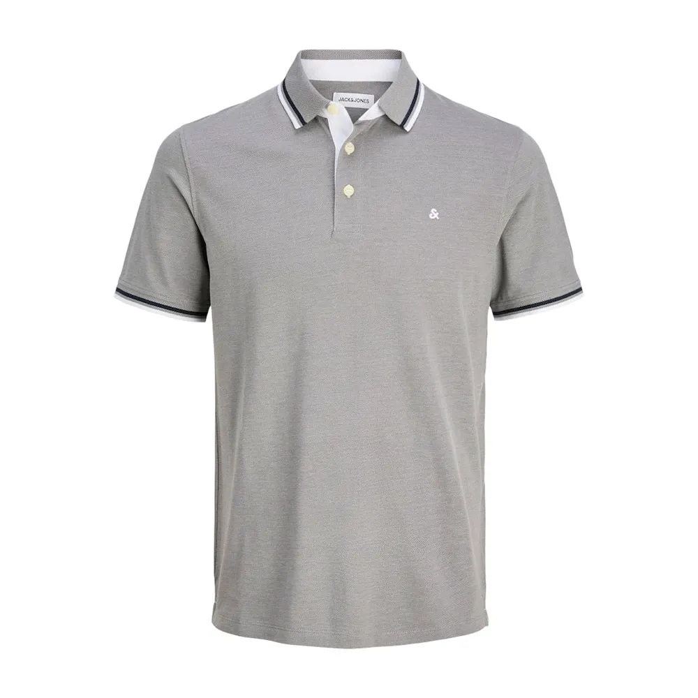 

Поло с коротким рукавом Jack & Jones Essential Paulos Plus Size, серый