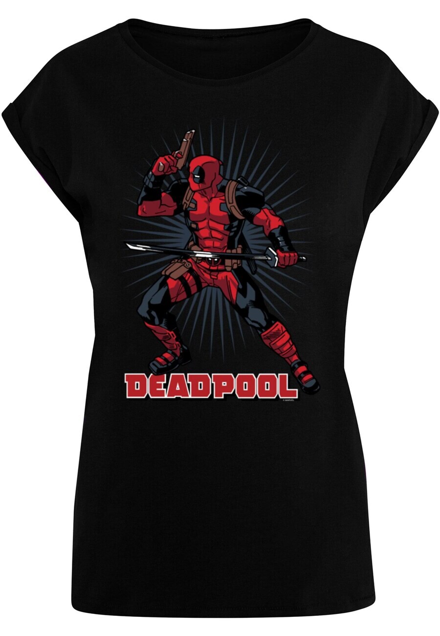 

Футболка ABSOLUTE CULT Shirt Deadpool - Gun Sword Burst, черный