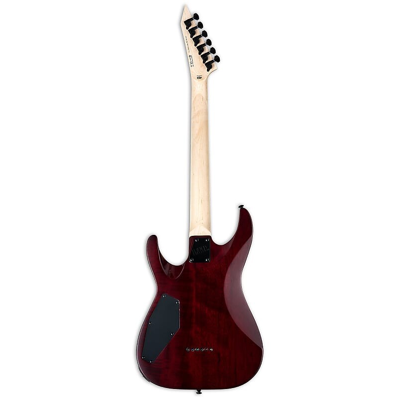 

Электрогитара ESP LTD MH-200 Quilt Maple Electric Guitar, See Thru Black Cherry