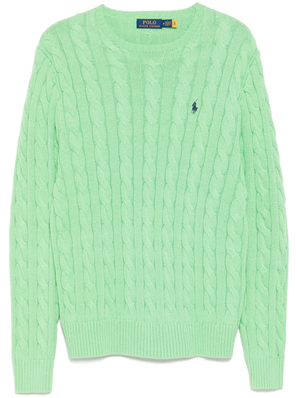 

Свитер с вышитым логотипом POLO RALPH LAUREN, зеленый