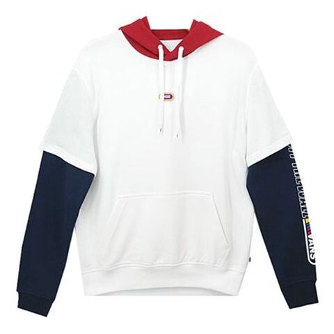 

Толстовка hooded pullover white Vans, белый