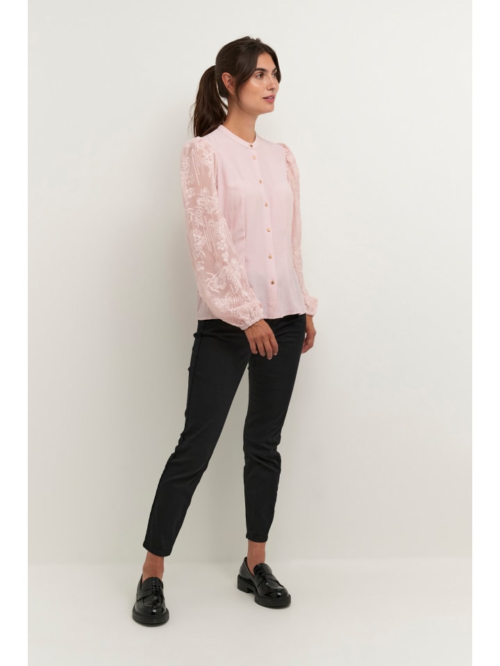 

CULTURE Рубашка с длинными рукавами CUasmine, свободный крой, цвет бледно-лиловый