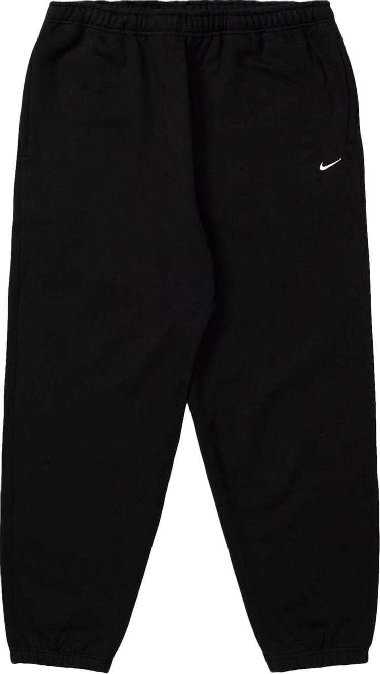 

Брюки Nike Solo Swoosh Fleece 'Black', черный