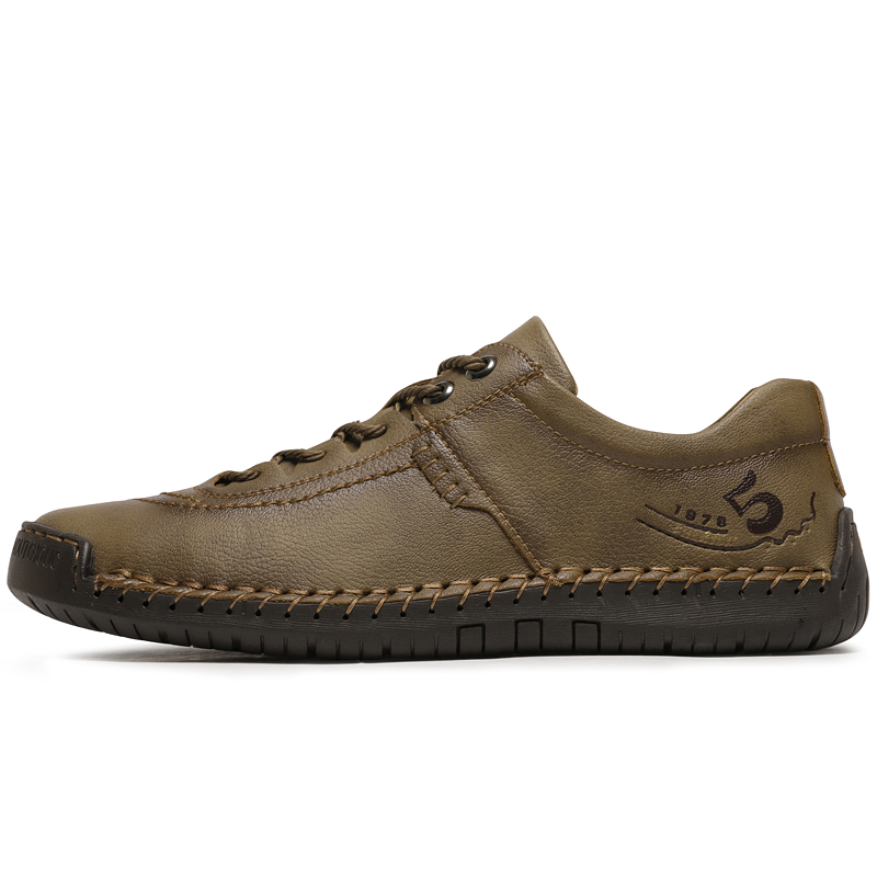 

TOMAY Мужские низкие кеды повседневные хаки, цвет Khaki