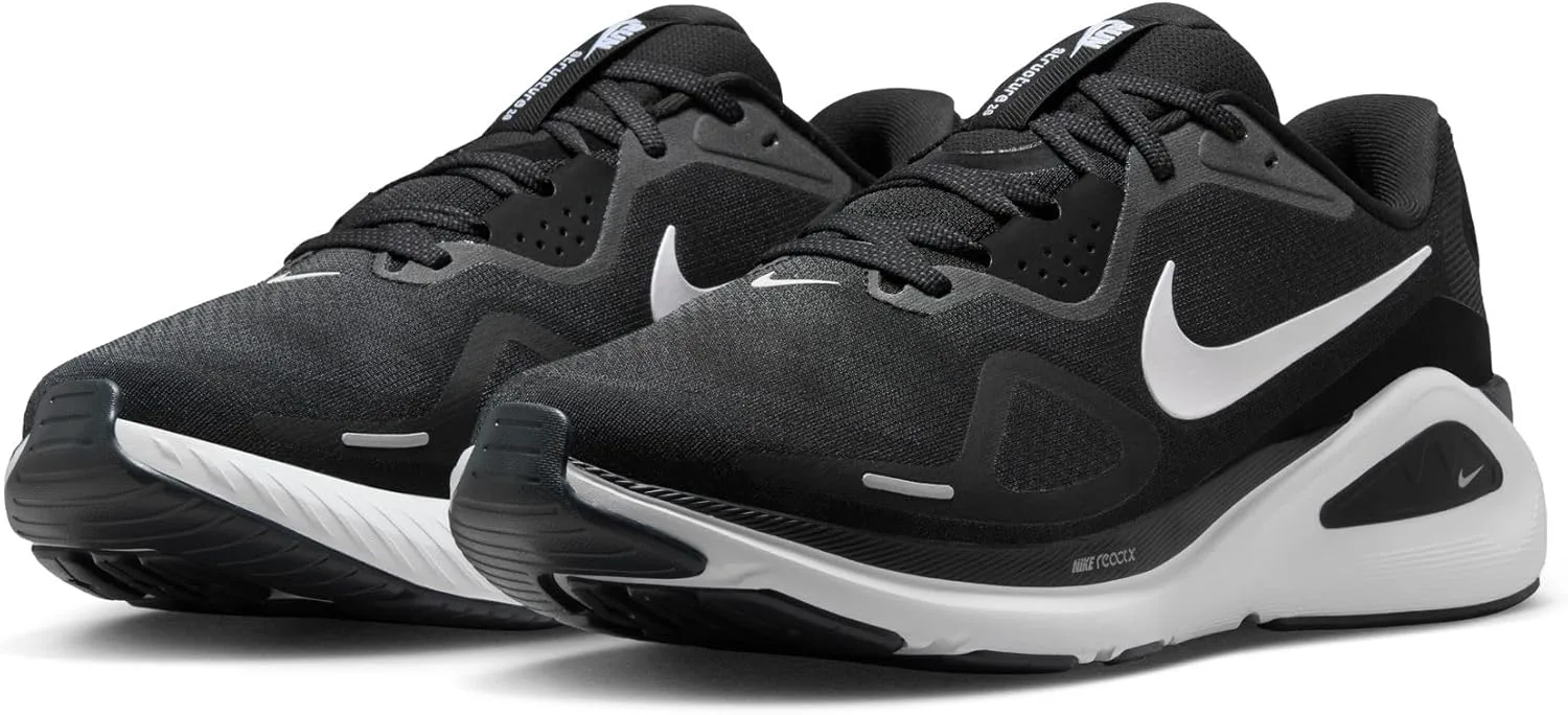 Мужские кроссовки Nike Structure 26, черный/белый/серый/металлик — фото 2