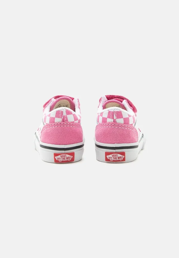 Детские туфли в стиле олдскул Vans, Pink Fizz — фото 3