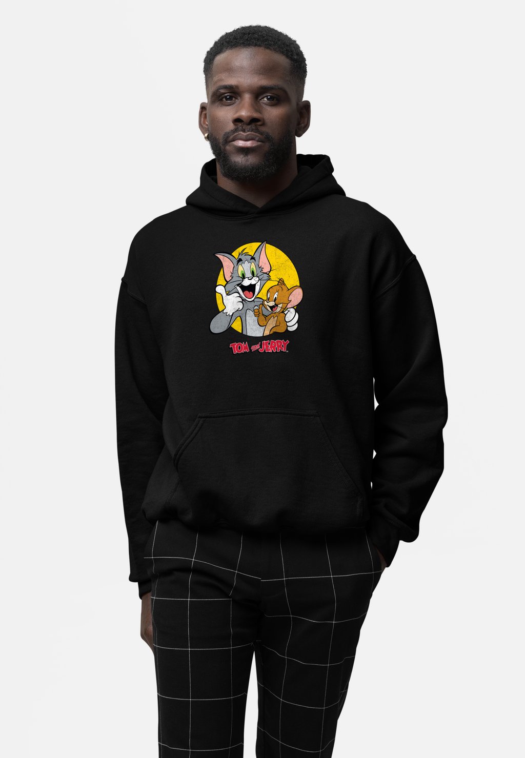 

Толстовка TOM AND JERRY THUMBS UP - Hoodie Henry Tiger, черный