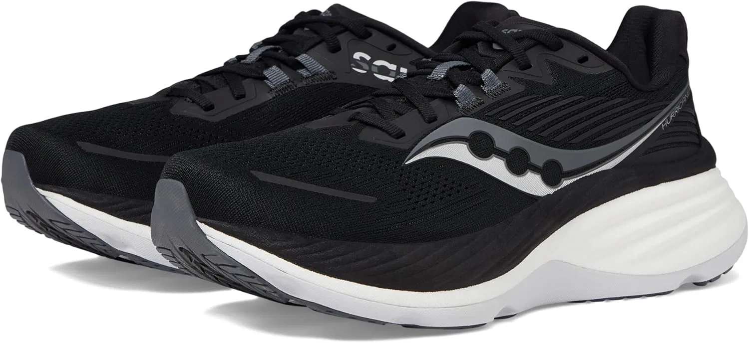 Мужские кроссовки Saucony Hurricane 24, Black Carbon
