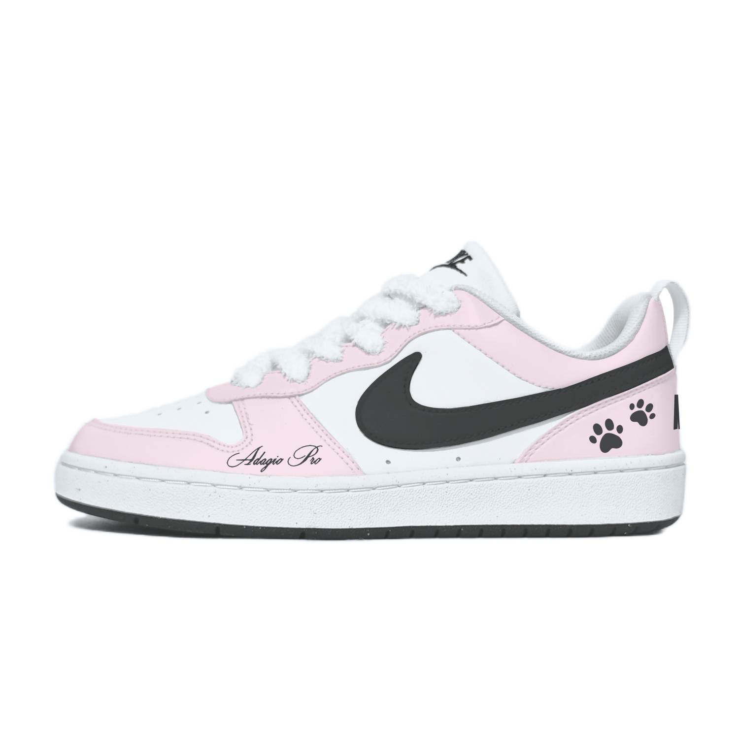

Nike Низкие детские кроссовки для скейтбординга Court Borough, белые, для подростков