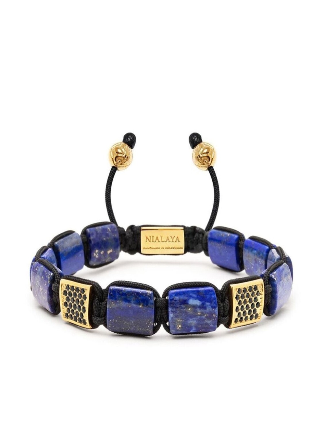 

Браслет The CZ из бусин Nialaya Jewelry, синий
