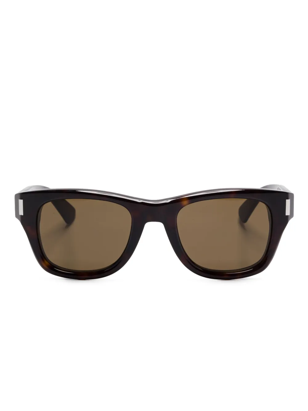 

Солнцезащитные очки SL 801 Saint Laurent Eyewear, коричневый
