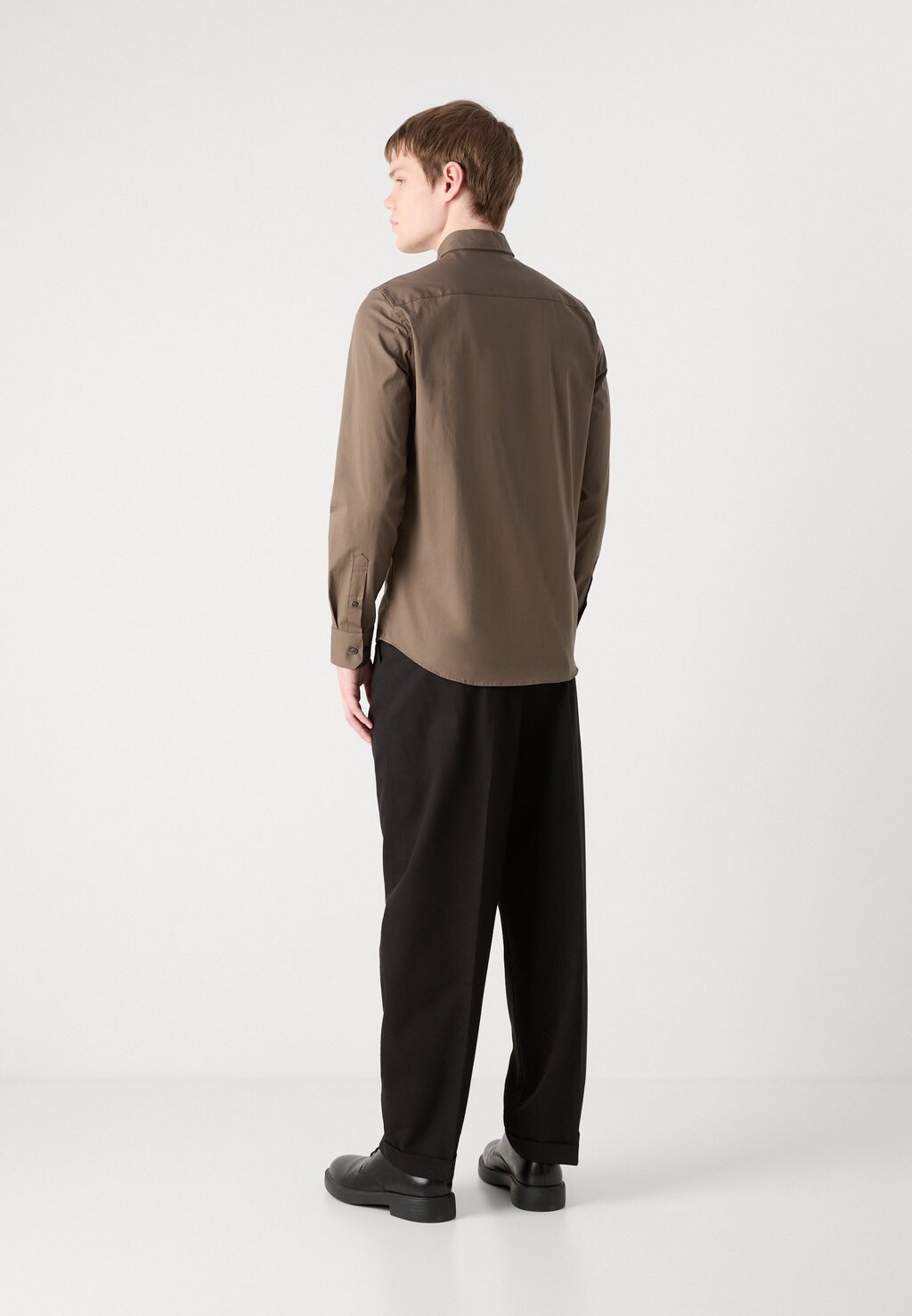

Рубашка SLIM SHIRT Calvin Klein, коричневый